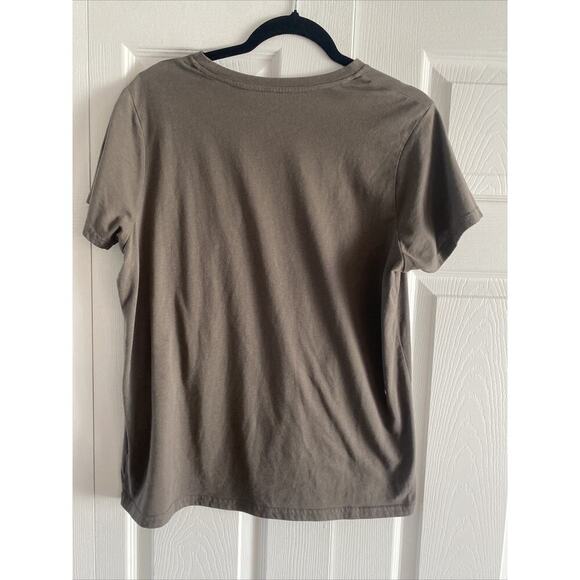 Ariat Women's Large Relaxed Fit Weekend Warrior Brown Graphic Tee Rodeo Western - Picture 5 of 5